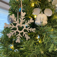 Mouse Snowflake Ornament