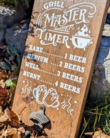 
              BBQ Bottle Opener Beer Sign
            