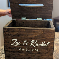 Wedding Envelope Box