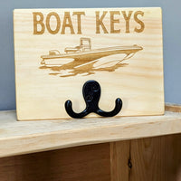 Boat Keys Wooden Hanger