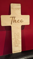 
              Baptism Wooden Cross
            