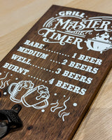 
              BBQ Bottle Opener Beer Sign
            