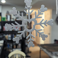 Mouse Snowflake Ornament