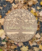 
              Tree of Life Family Round Sign
            