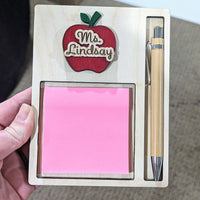 Teachers Notepad Holder