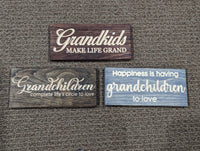 
              Grandkids Hanging Decor Sign
            