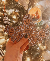 
              Gingerbread Ornament Wooden
            