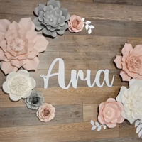 Name Cut Out Decor