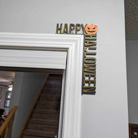 Halloween Door Corners Wooden