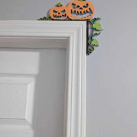 Halloween Door Corners Wooden