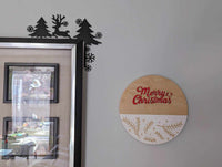 
              Door Corners Christmas Wooden
            