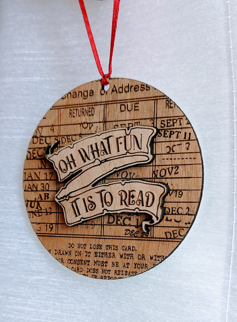 Book lover Ornament