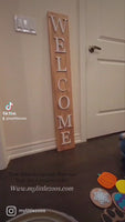 
              Interchangeable Welcome Porch Sign
            