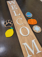 
              Interchangeable Welcome Porch Sign
            