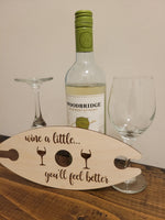 
              Wine Bottle Glass Holder
            