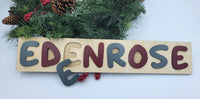 
              Wood Name Puzzles Personalized
            