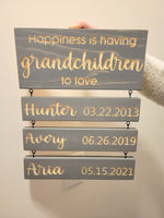 
              Grandkids Hanging Decor Sign
            