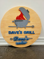 
              BBQ Patio Personalized Sign
            