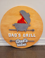 
              BBQ Patio Personalized Sign
            