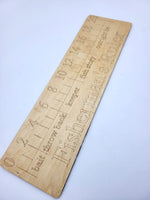 
              Fishermans Ruler 20" Wooden
            