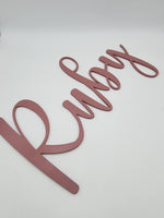 
              Name Cut Out Decor
            