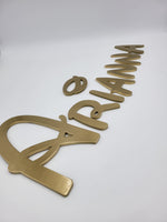 
              Name Cut Out Decor
            