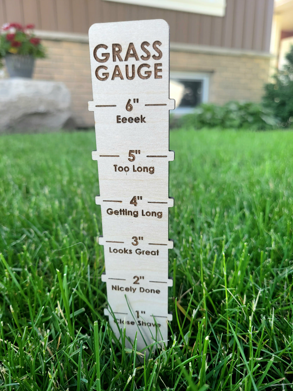 Grass Measurement Stake