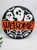 
              Welcome Ghosts Sign
            