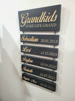 
              Grandkids Hanging Decor Sign
            