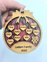 
              Family Wooden Ornaments
            