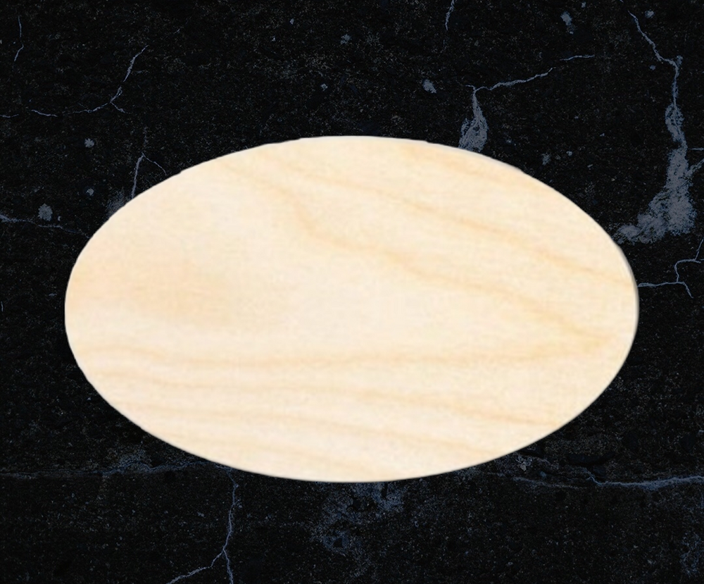 Wood Oval Blanks