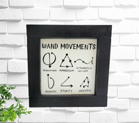 
              Wand Spells HP Mini Shelf Sign
            