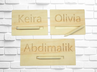 
              Name Tracing Boards
            