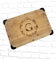 
              Bamboo Personalized Large Cutting Board
            