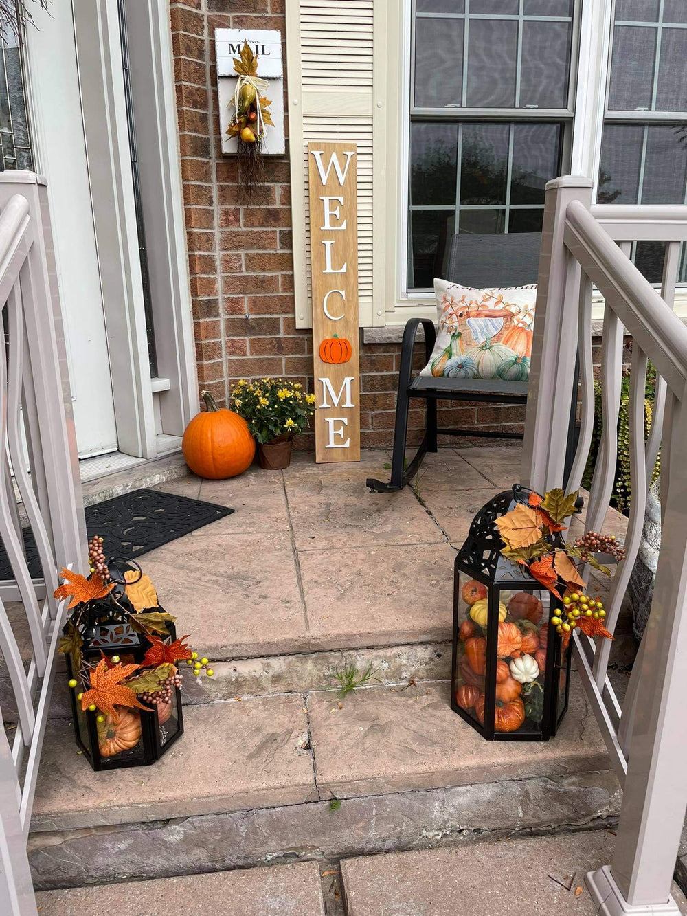 Interchangeable Welcome Porch Sign